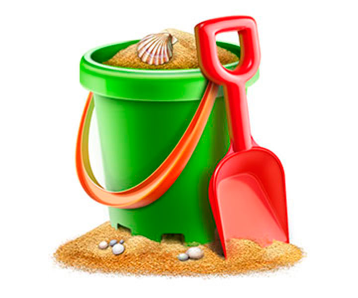 Custom icons - Sand bucket