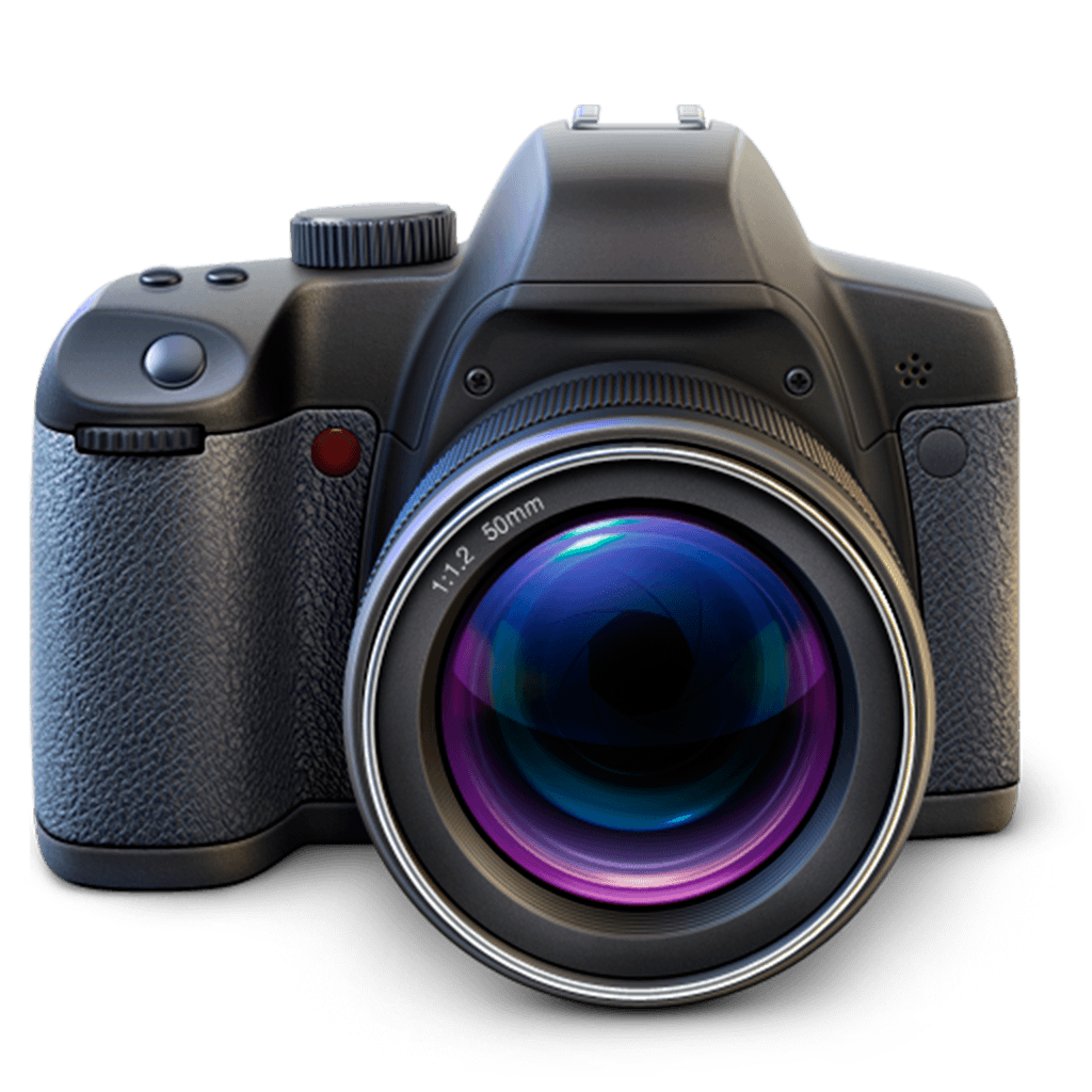 Custom icons - Skeuomorphic camera icon