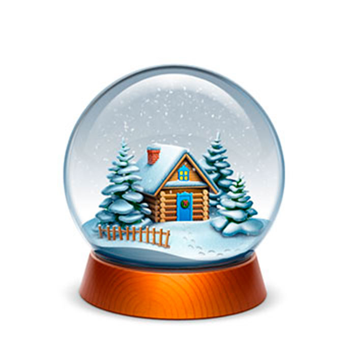 Custom icons - Snow globe